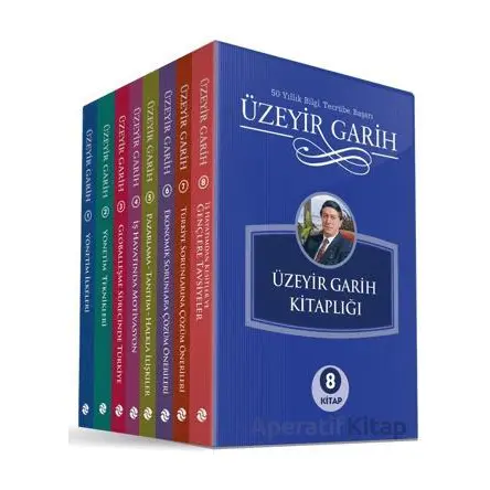 Üzeyir Garih Kitaplığı (8 Kitap) - Üzeyir Garih - Hayat Yayınları