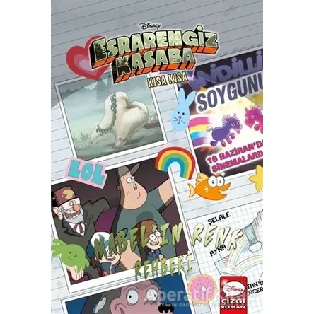Disney Esrarengiz Kasaba Kısa Kısa - Mabel’in Renk Rehberi - Alex Hirsch - Beta Kids
