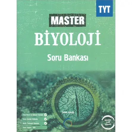TYT Master Biyoloji Soru Bankası Okyanus Yayıncılık