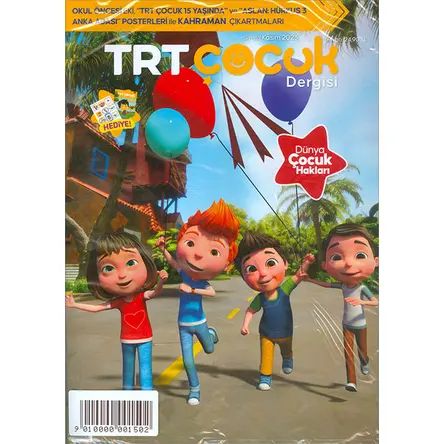 TRT Çocuk Dergisi Sayı 158 Kasım 2023