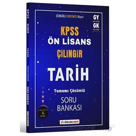 KPSS Ön Lisans Çilingir Tarih Tamamı Çözümlü Soru Bankası - Kolektif - Dijital Hoca
