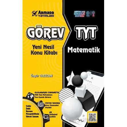 Görev TYT Matematik Yeni Nesil Konu Kitabı - Özgür Tazecan - Armada Yayınları