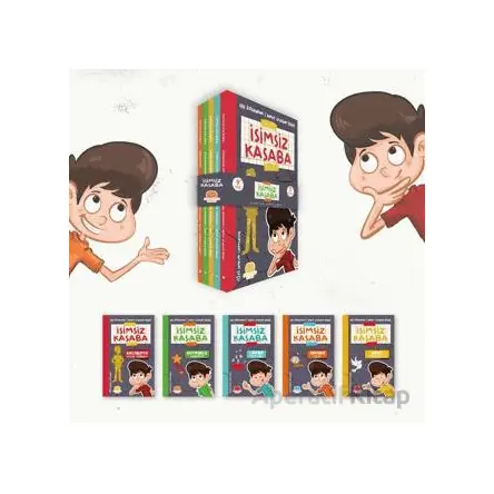 İsimsiz Kasaba Set (5 Kitap) - Demet Erdoğan Bildik - Karavan Çocuk Yayınları
