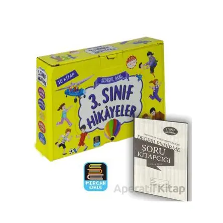 3. Sınıf Hikayeler Okuma Seti - 10 Kitap Soru Kitapçığı İlaveli