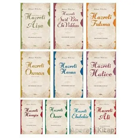 Hidayet Yıldızları 10 Kitaplık Set - Ebubekir Subaşı - Aden Yayıncılık