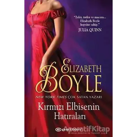 Kırmızı Elbisenin Hatıraları - Elizabeth Boyle - Epsilon Yayınevi