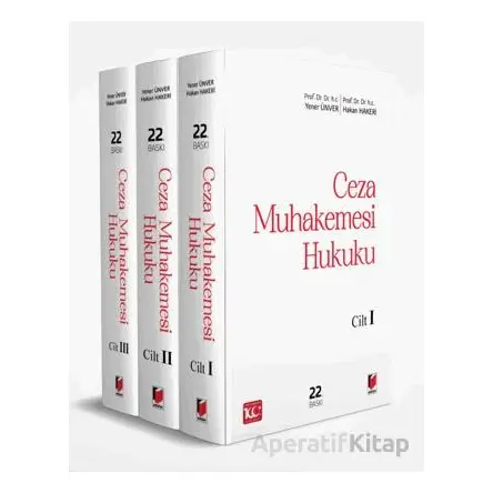 Ceza Muhakemesi Hukuku - Yener Ünver - Adalet Yayınevi