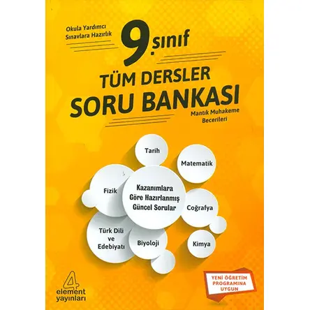 Element 9.Sınıf Tüm Dersler Soru Bankası