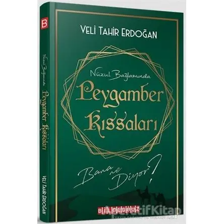 Nüzul Bağlamında Peygamber Kıssaları Bana Ne Diyor? - Veli Tahir Erdoğan - Bilgeoğuz Yayınları