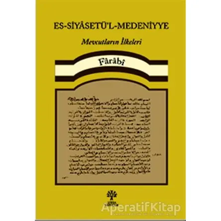 Es-Siyasetü’l-Medeniyye - Farabi - Litera Yayıncılık