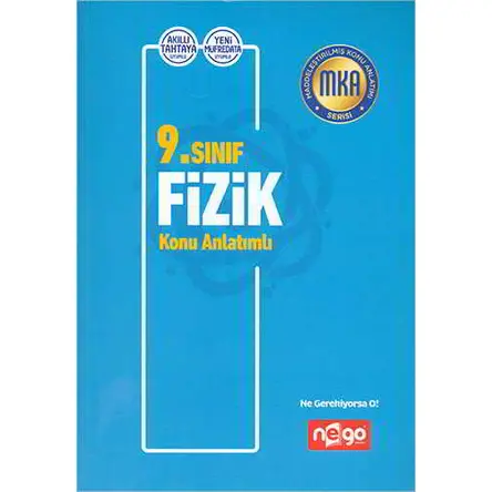 Nego 9.Sınıf Fizik Konu Anlatımlı