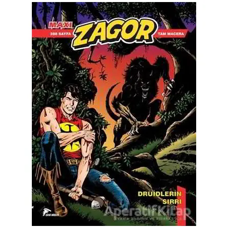 Zagor Maxi - Druidlerin Sırrı - Antonio Zamberletti - Çizgi Düşler Yayınevi