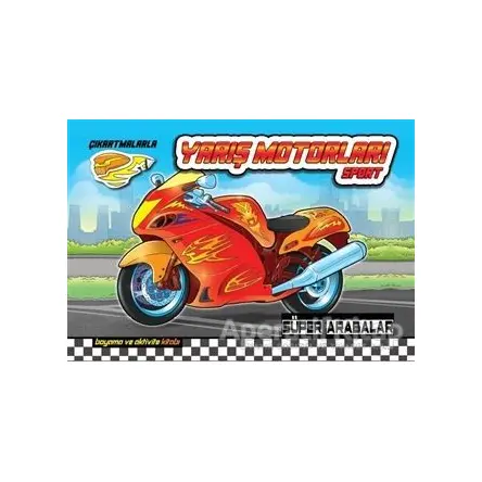 Yarış Motorları Sport - Süper Arabalar - Kolektif - Revzen Kitap