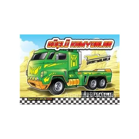Güçlü Kamyonlar - Süper Arabalar - Kolektif - Revzen Kitap