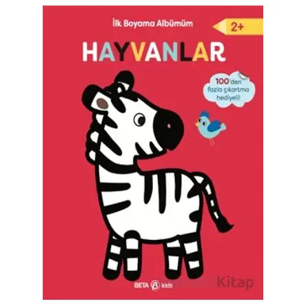 İlk Boyama Albümüm - Hayvanlar - Kolektif - Beta Kids