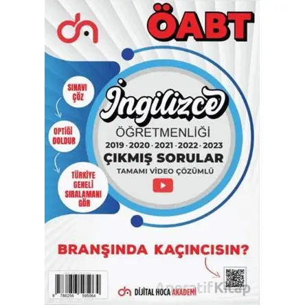 ÖABT İngilizce Öğretmenliği Son Beş Yıl Çıkmış Sorular Tamamı Video Çözümlü