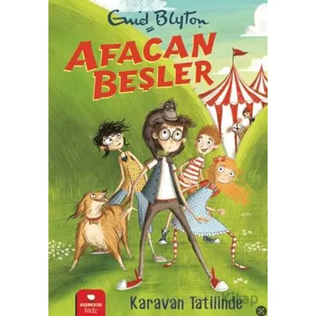 Afacan Beşler Karavan Tatilinde - Enid Blyton - Redhouse Kidz Yayınları