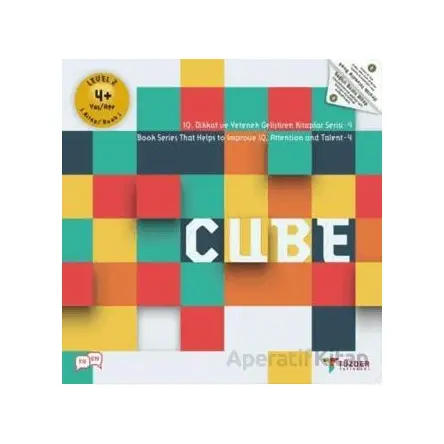 4+ Yaş Cube - Kolektif - TÜZDER Yayınları