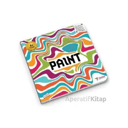 3+ Yaş Paint Kitabı - Kolektif - TÜZDER Yayınları