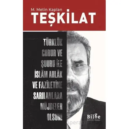 Teşkilat - M. Metin Kaplan - Bilge Kültür Sanat