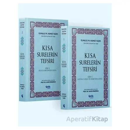 Hak Dini Kur’an Dili’nden Kısa Surelerin Tefsiri (2 Cilt)