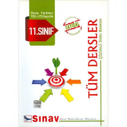 Sınav 11.Sınıf Sayısal Tüm Dersler Çözümlü Soru Bankası