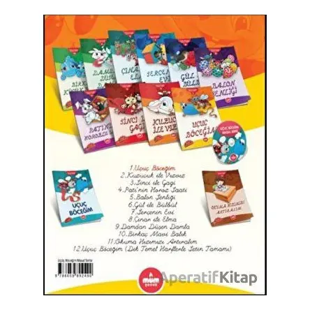 Uçuç Böceğim Masal Serisi - Eğik Yazılı - Kolektif - Mum Yayınları