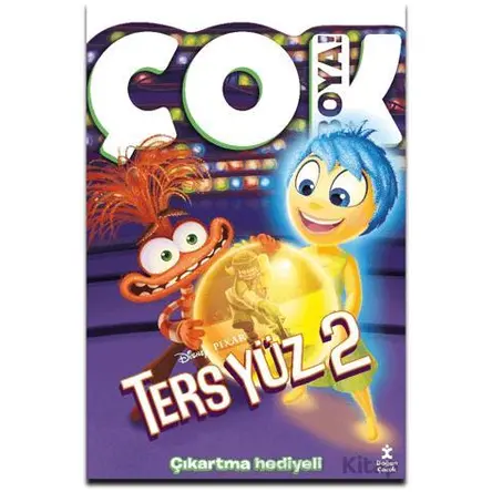 Ters Yüz 2 - Çok Boya! Çıkartmalı Dev Boyama Kitabı - Kolektif - Doğan Çocuk