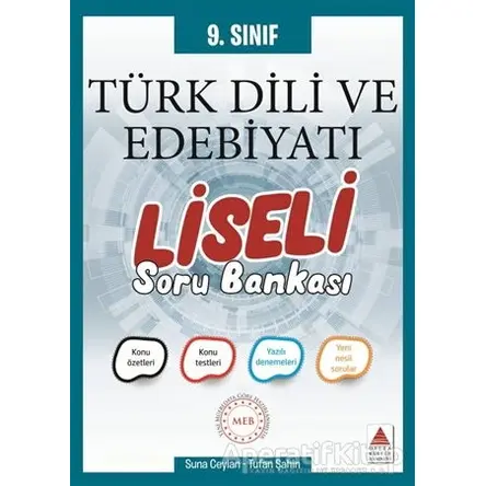 Delta 9.Sınıf Türk Dili ve Edebiyatı Liseli Soru Bankası