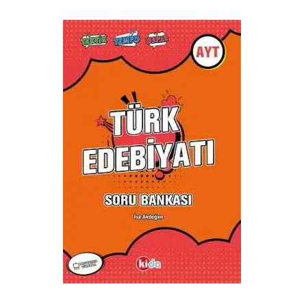 Kida AYT Türk Edebiyatı Soru Bankası (2019 YKS)
