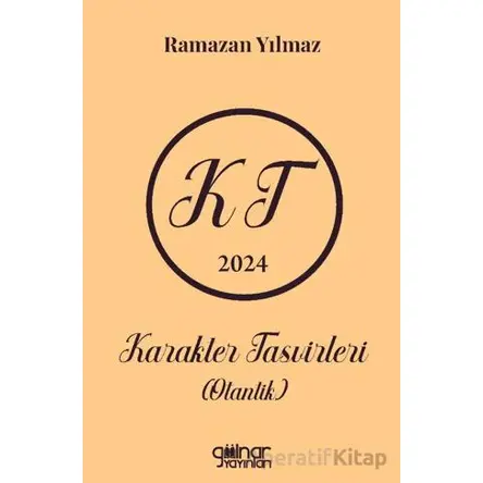 Karakter Tasvirleri (Otantik) - Ramazan Yılmaz - Gülnar Yayınları