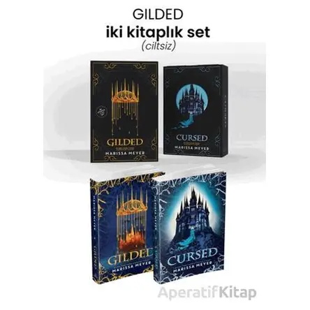 Gilded Serisi - İki Kitaplık Set - Marissa Meyer - Ephesus Yayınları