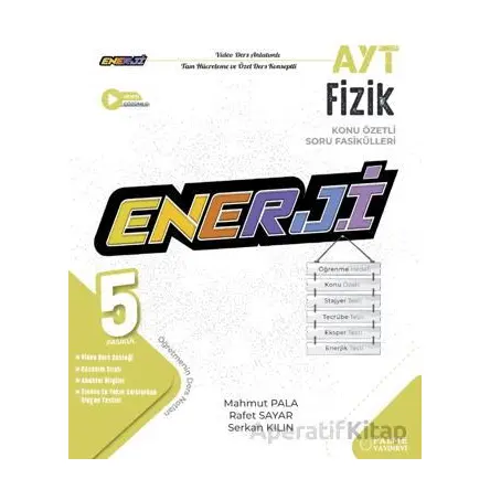 Enerji Ayt Fizik Konu Özetli Soru Fasikülleri - Rafet Sayar - Palme Yayıncılık