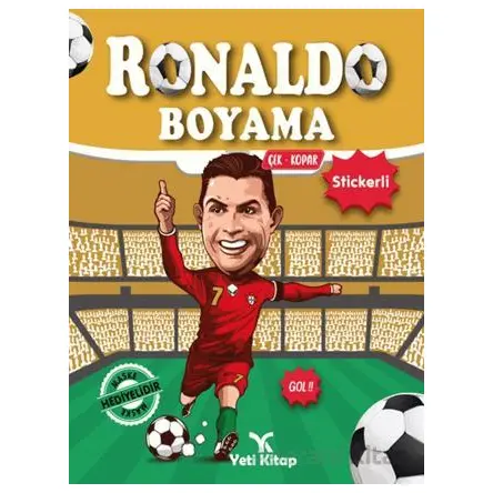 Ronaldo Boyama Kitabı - Kolektif - Yeti Kitap