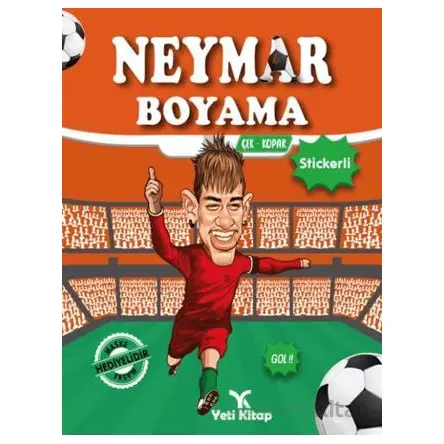 Neymar Boyama Kitabı - Kolektif - Yeti Kitap