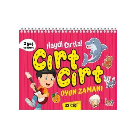 Cırt Cırt Oyun Zamanı - Kolektif - Bıcırık Yayınları