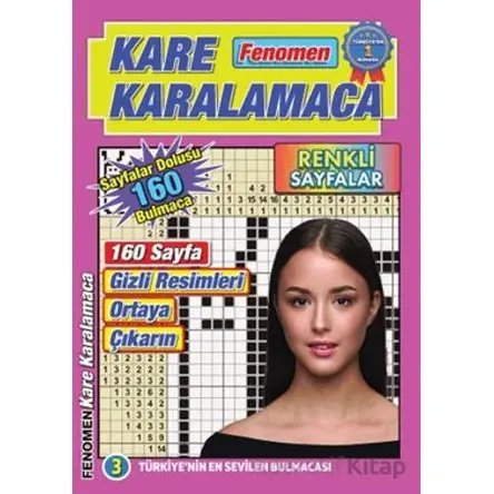 Fenomen Kare Karalamaca 3 - Kolektif - Maxi Yayıncılık