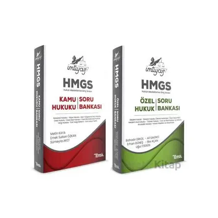 İmtiyaz HMGS Soru Bankası (Kamu Hukuku-Özel Hukuk) - Bahadır Erkol - Temsil Kitap