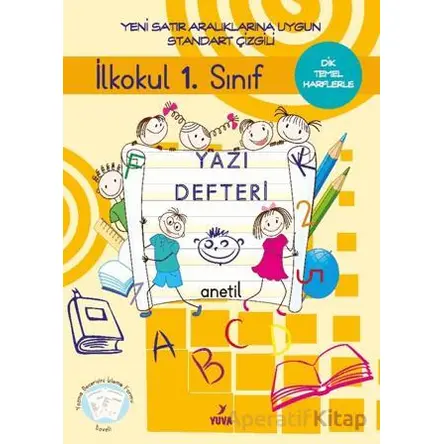 1. Sınıf Yazı Defteri Standart Çizgili - Kolektif - Yuva Yayınları