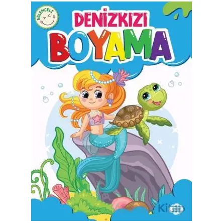 Eğlenceli Denizkızı Boyama - Kolektif - Dokuz Çocuk