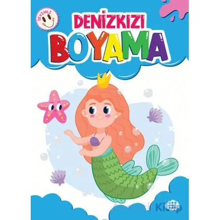 Sevimli Denizkızı Boyama - Kollektif - Dokuz Çocuk
