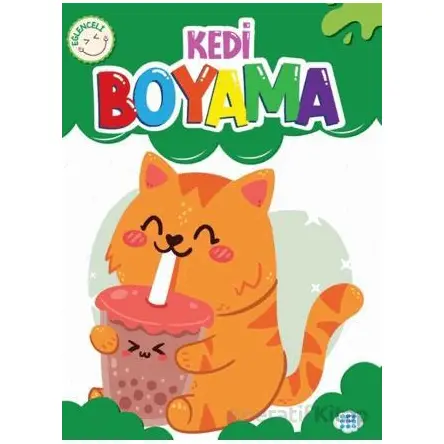 Eğlenceli Kedi Boyama - Kolektif - Dokuz Çocuk