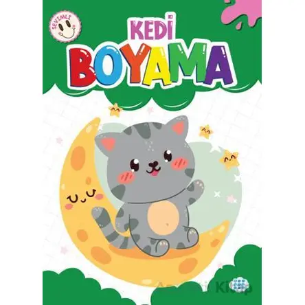 Sevimli Kedi Boyama - Kollektif - Dokuz Çocuk
