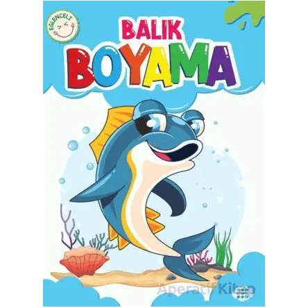 Eğlenceli Balık Boyama - Kolektif - Dokuz Çocuk