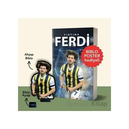 Fırtına Ferdi - Biblo Poster Hediyeli - Kerem Tek - Flipper Yayıncılık