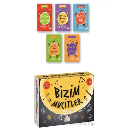 Bizim Mucitler (5 Kitap) - Abdil Mert - Nesil Çocuk Yayınları