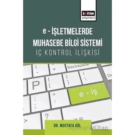 E-işletmelerde Muhasebe Bilgi Sistemi-İç Kontrol İlişkisi