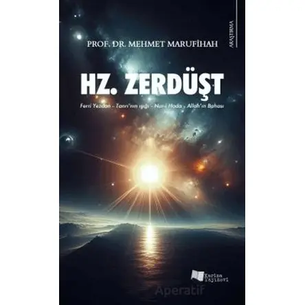 Hz. Zerdüşt - Mehmet Marufihah - Karina Yayınevi