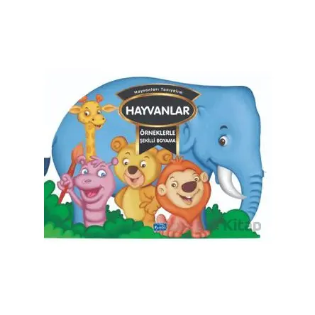 Örneklerle Şekilli Boyama - Hayvanlar - Kolektif - Parıltı Yayınları