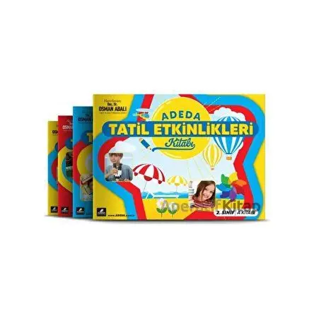 Adeda Tatil Etkinlikleri Kitabı 2. Sınıf - Osman Abalı - Adeda Yayınları